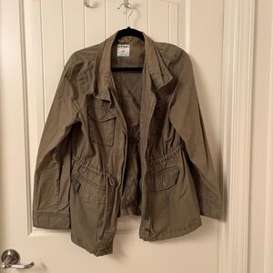 Old Navy Khaki Utility Jacket